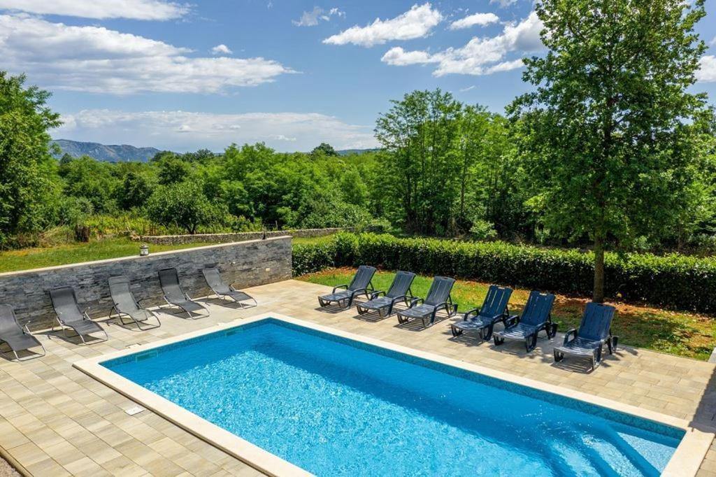 Villa St Nikola With Jacuzzi And Private Swimming Pool Ruzici  外观 照片